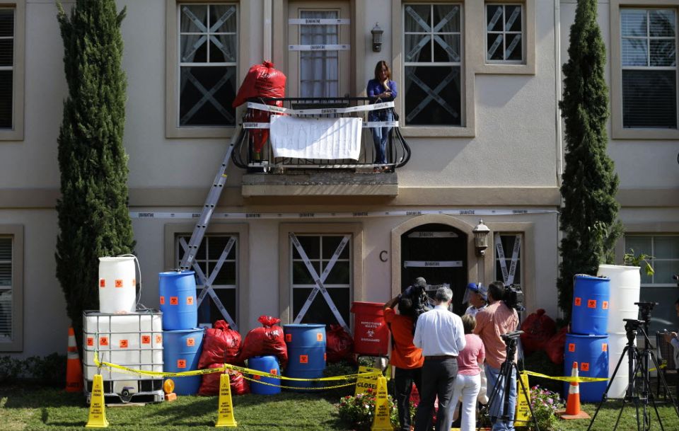 Halloween Home Decor Inspired by Ebola Virus