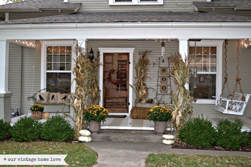 Halloween tree for front porch 