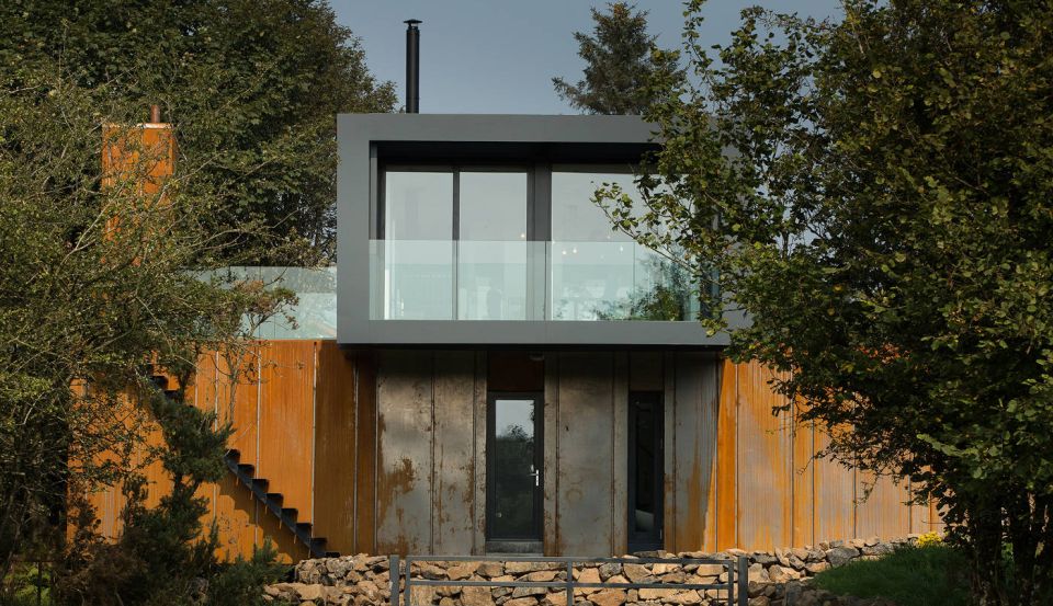 Patrick Bradley's £133k home built from four shipping containers