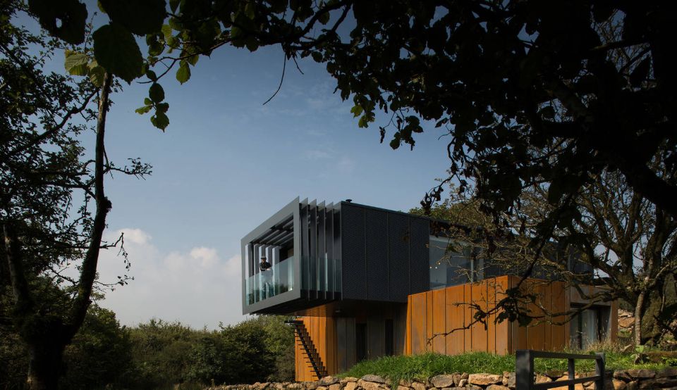 Patrick Bradley's £133k home built from four shipping containers