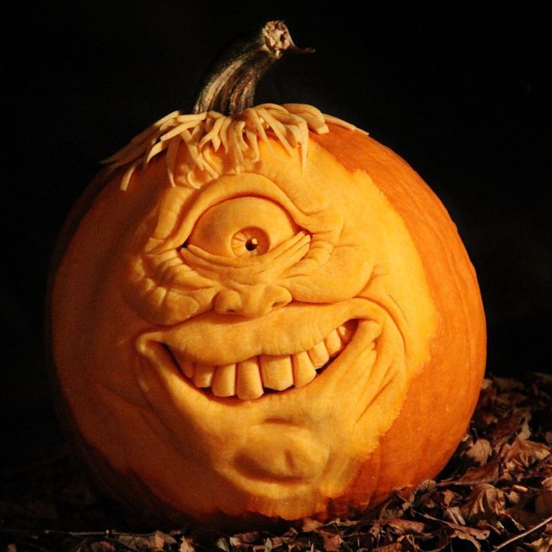 Pumpkin Carvings by Michael Brown