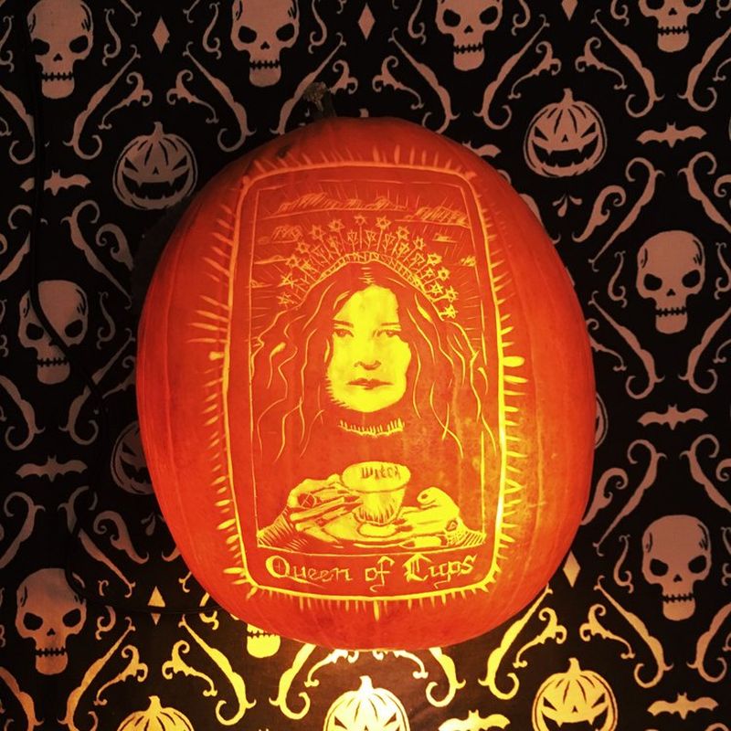 Pumpkin carving by Tim Lagasse 