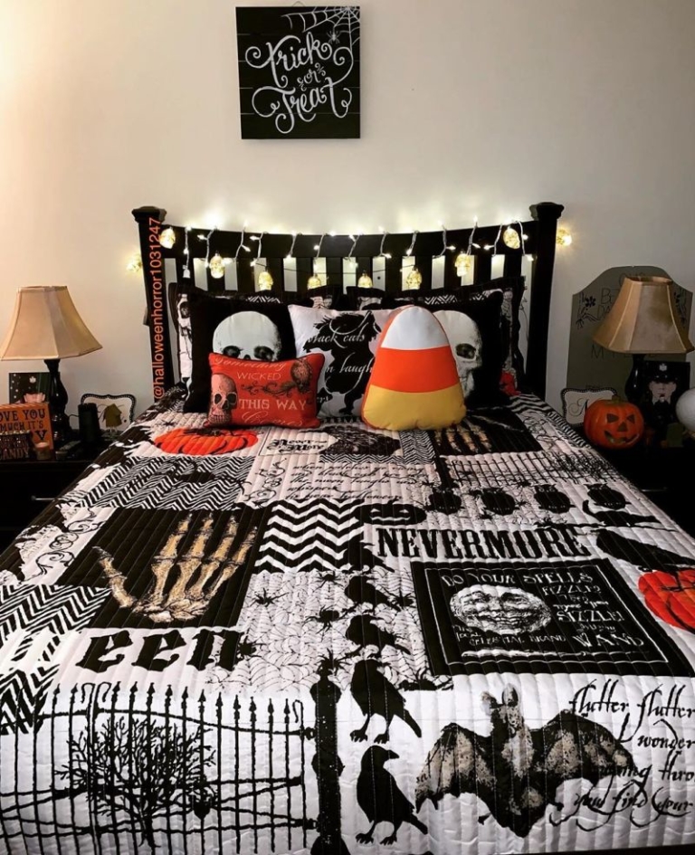 Halloween Bedroom Decoration Ideas for a Spooky Celebration