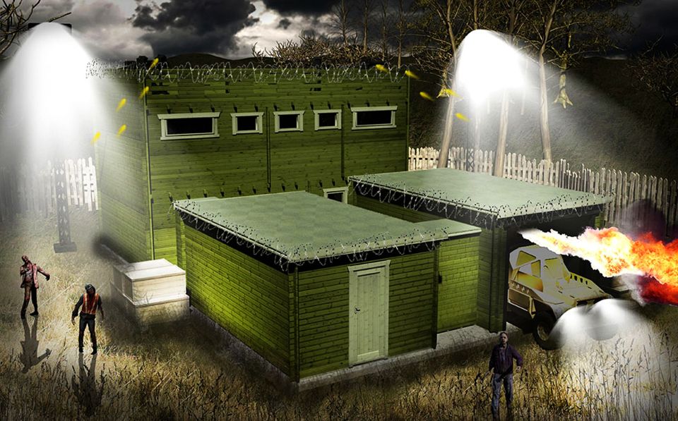 Zombie Fortification Cabin