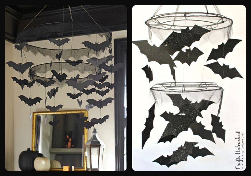 bats decor Halloween