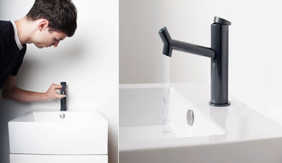 3D-printed Down Up Faucet