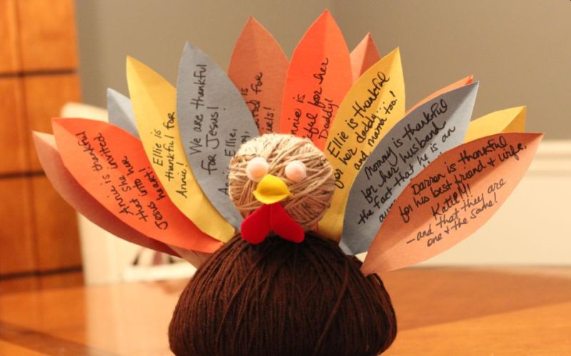 yarn ball turkey 