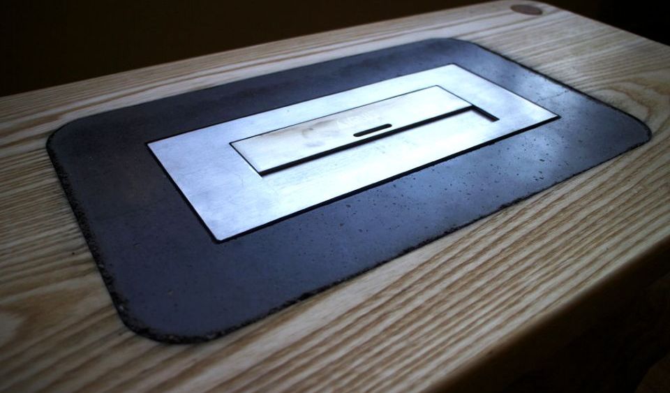 Fireplace Coffee Table