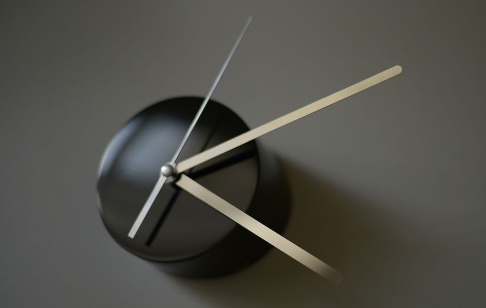 Luna boasts lamp, wall clock and table clock- all in one