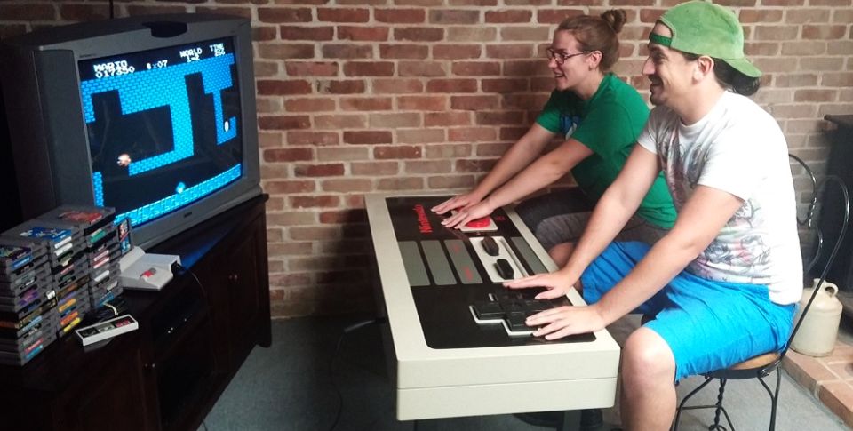 NES Controller Coffee Table