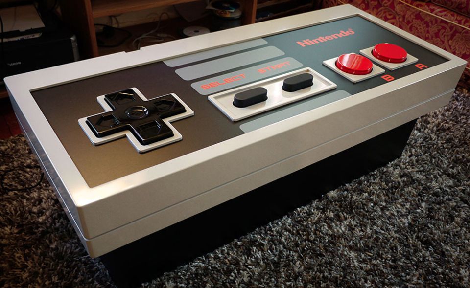 NES Controller Coffee Table