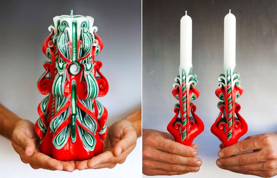 Primacandle Hand-carved Candles