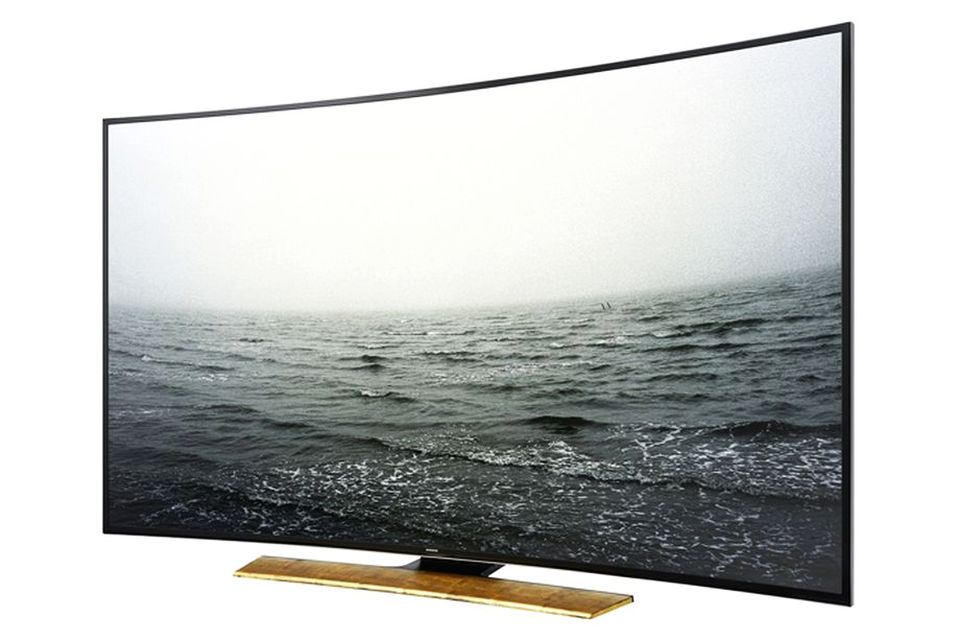 Samsung 78-inch curved UHD TV with Korean Golden Ottchil