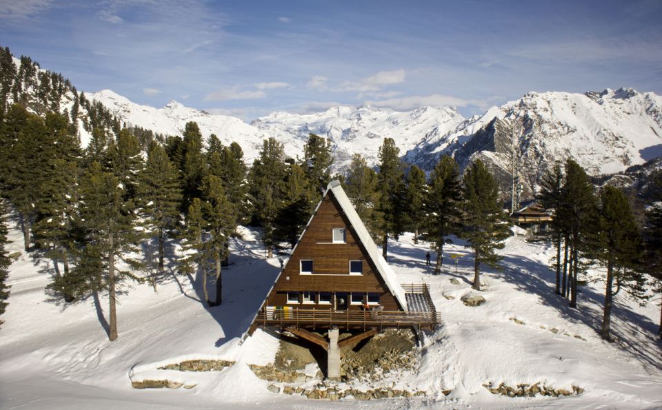 Carlo Mollino Alpine Refuge Eco-friendly Ski Lodge