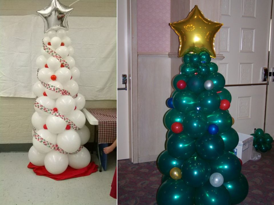 Balloon Christmas Tree