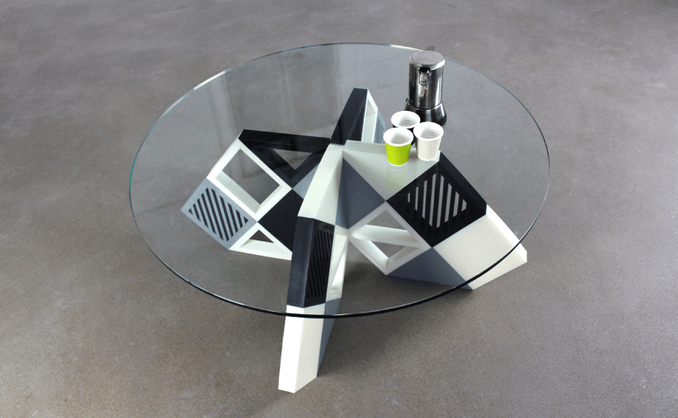 Zortrax Designed 3D Printed Karo Coffee Table