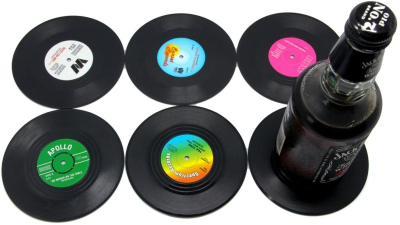 DuoMuo Vinyl Record Coasters