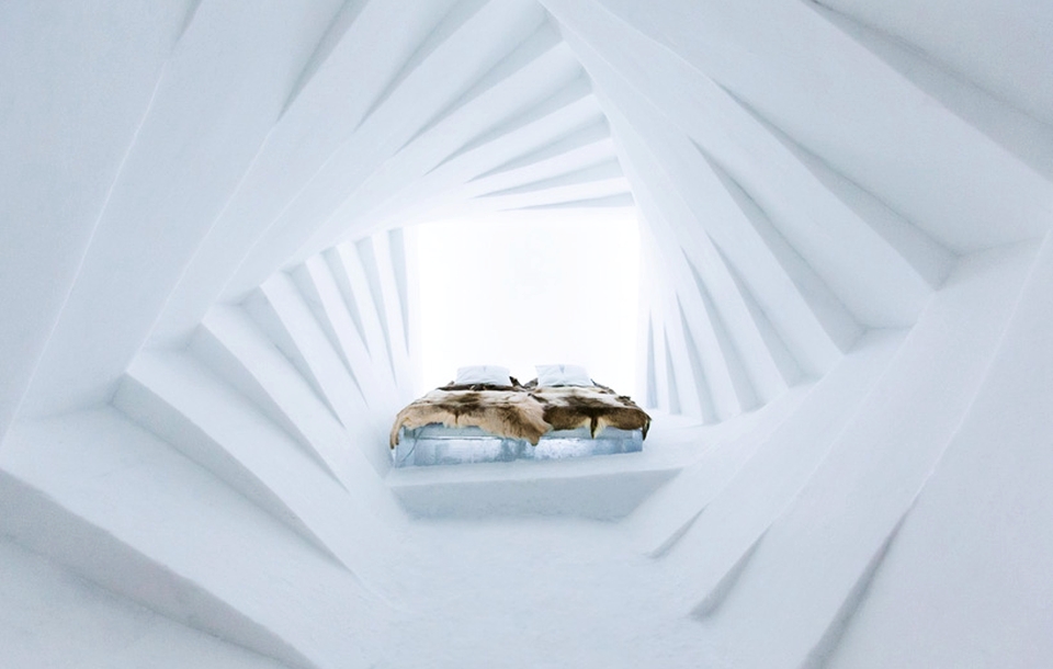 IceHotel in Jukkasjarvi, Sweden