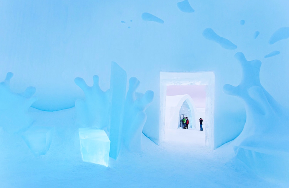 IceHotel in Jukkasjarvi, Sweden