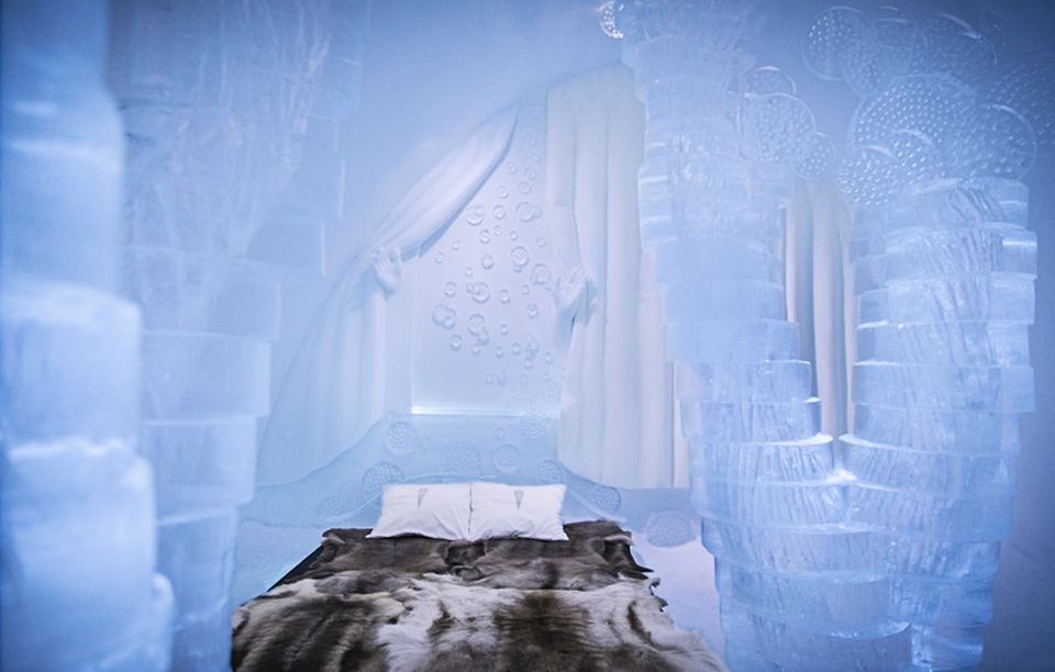 IceHotel in Jukkasjarvi, Sweden