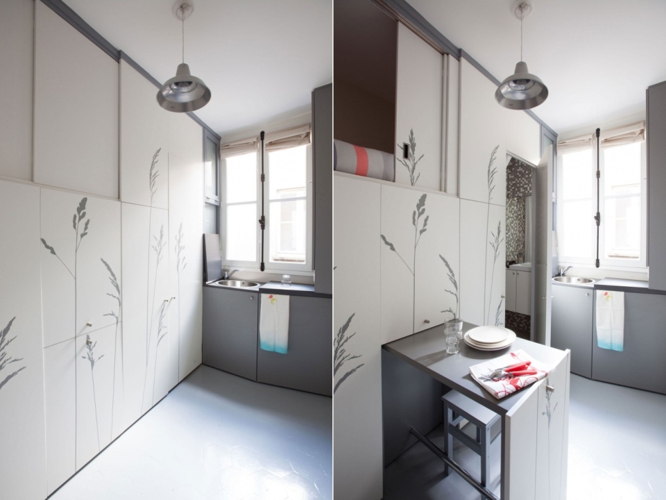 Miniature Paris Apartment by Kitoko Studio