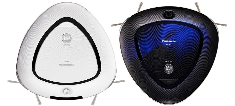 Panasonic's Triangular Robotic Cleaner MC-RS1 Rulo