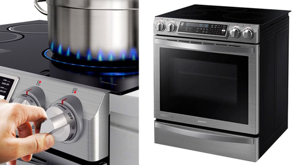 Samsung Virtual Flame Induction Range