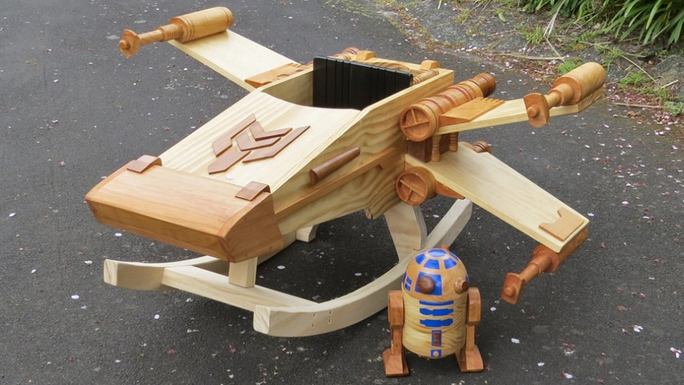 Star Wars-themed X-Wing Rocker