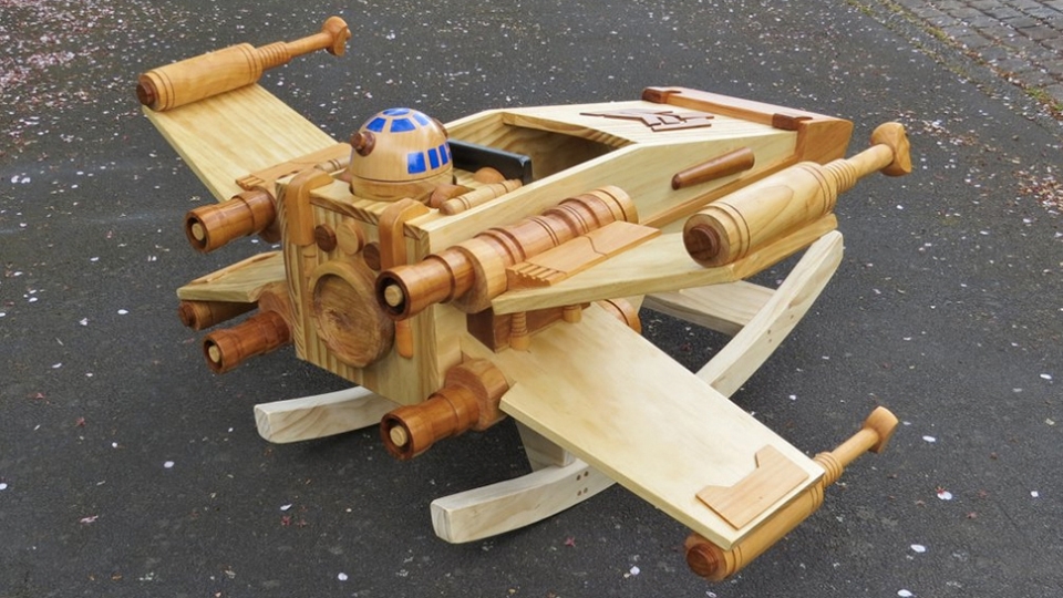 Star Wars-themed X-Wing Rocker