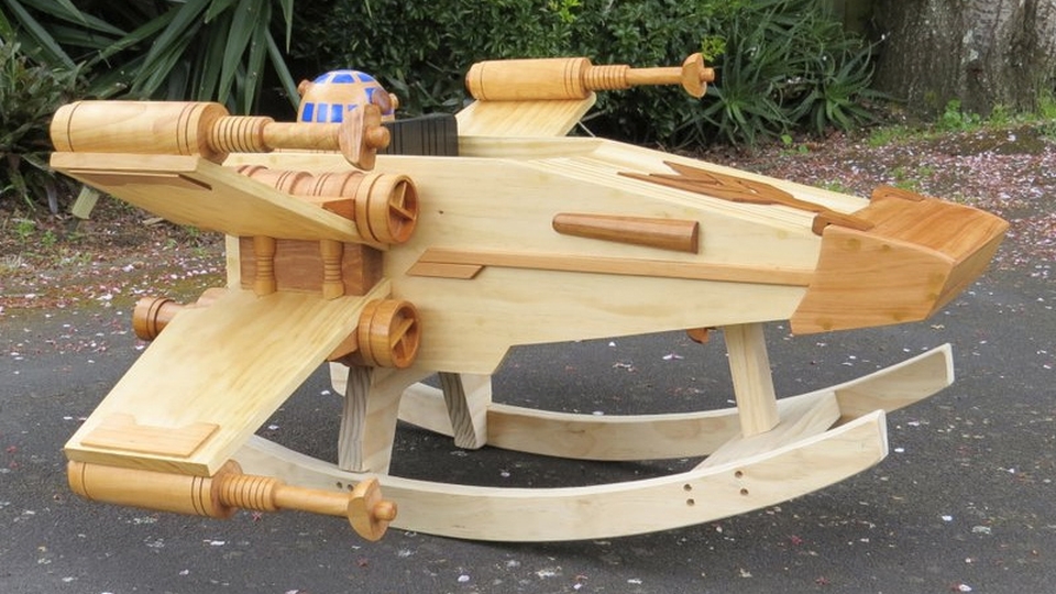 Star Wars-themed X-Wing Rocker