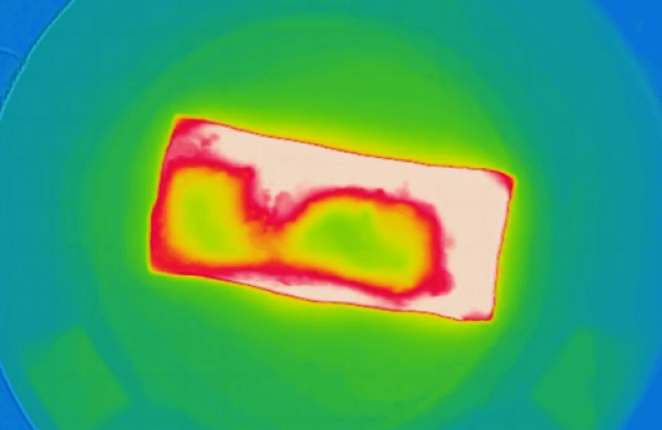 Heat Map Microwave