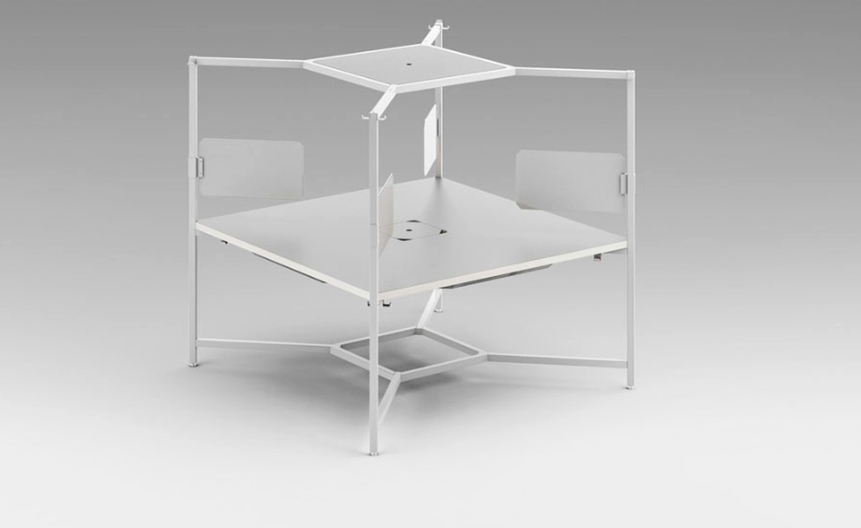 Hub Desk by Fantoni