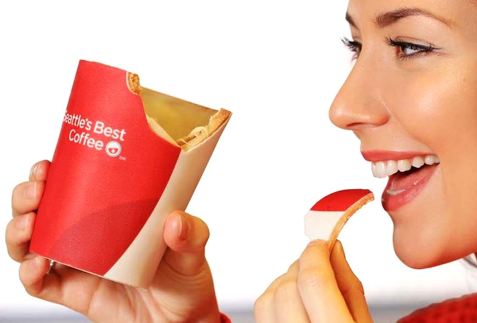 KFC’s Edible Scoff-ee Cup