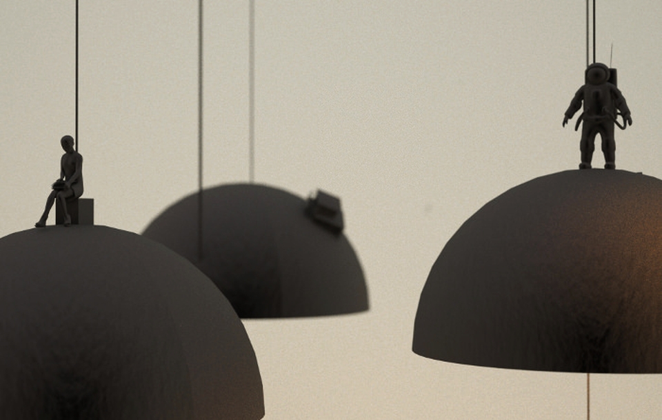 Land Lamps by Leonardo Fortino