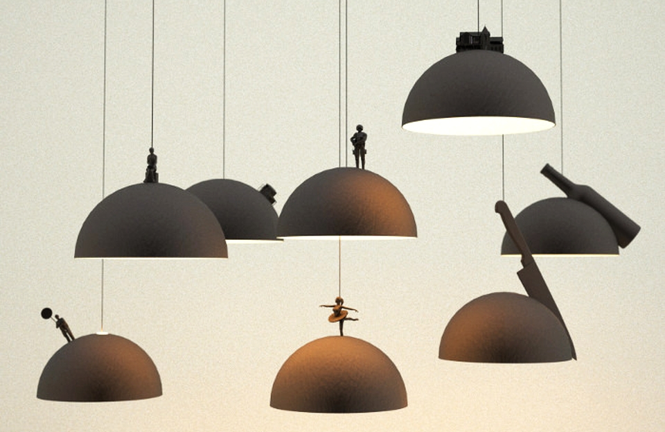 Land Lamps by Leonardo Fortino