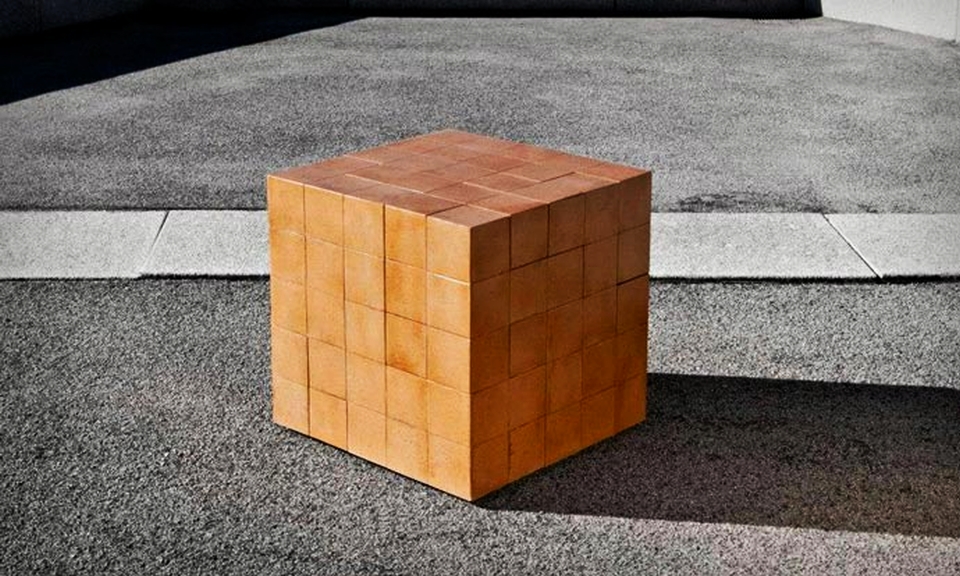 Rubik’s cube-inspired Puzzle Table by A2OFFICE