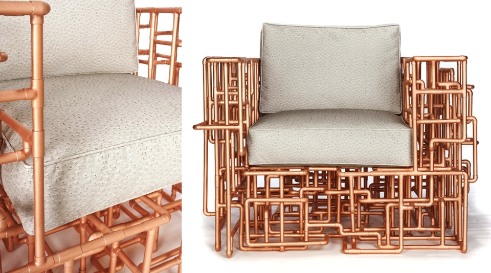 American Pipe Dream Chair by BRC Designs