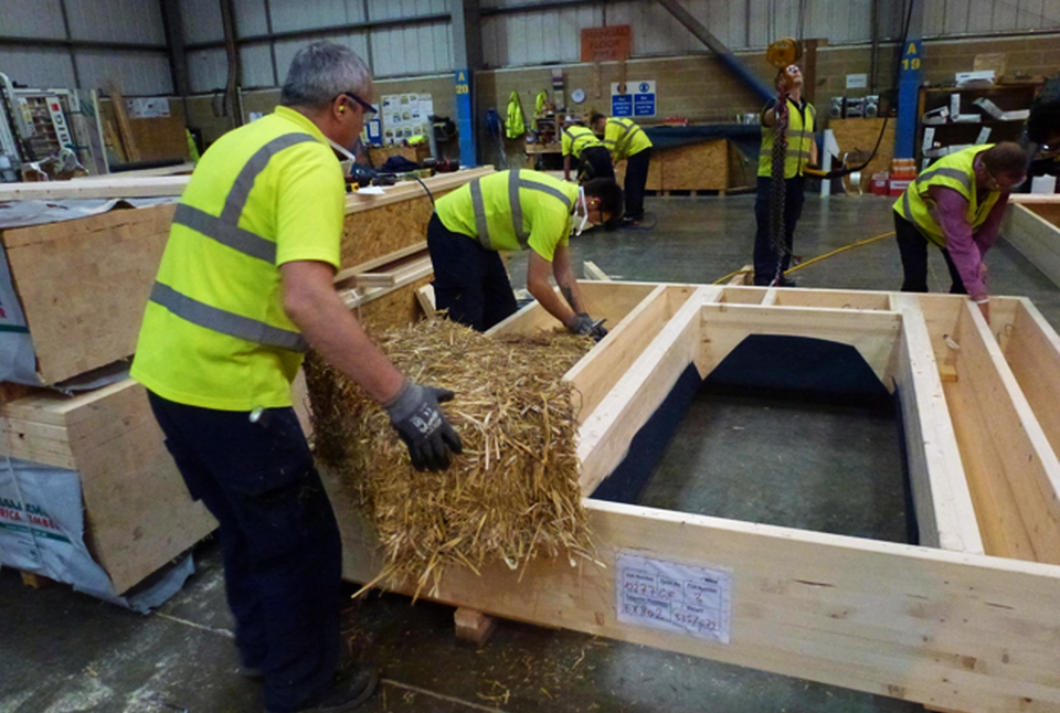 Bristol Eco-friendly Townhouses Made From Straw