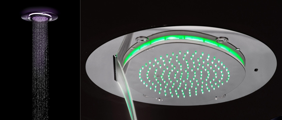 Fir Italia multifunctional showerheads at ISH Fair 2015