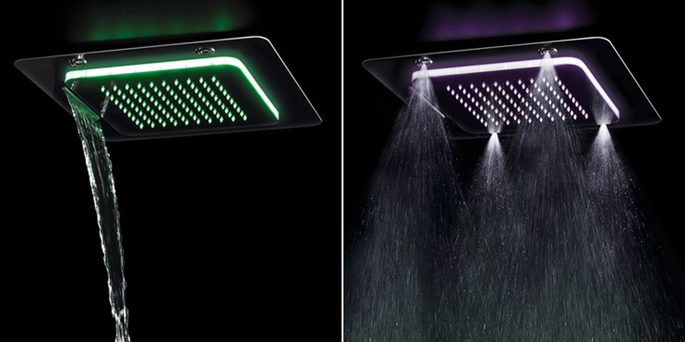 Fir Italia multifunctional showerheads at ISH Fair 2015