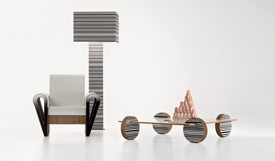 Fuorisalone 2015 Staygreen ‘Colours’ furniture collection made from carton