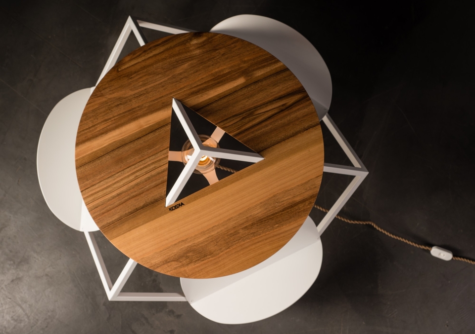 Lightbrary Table by Mickael Koska