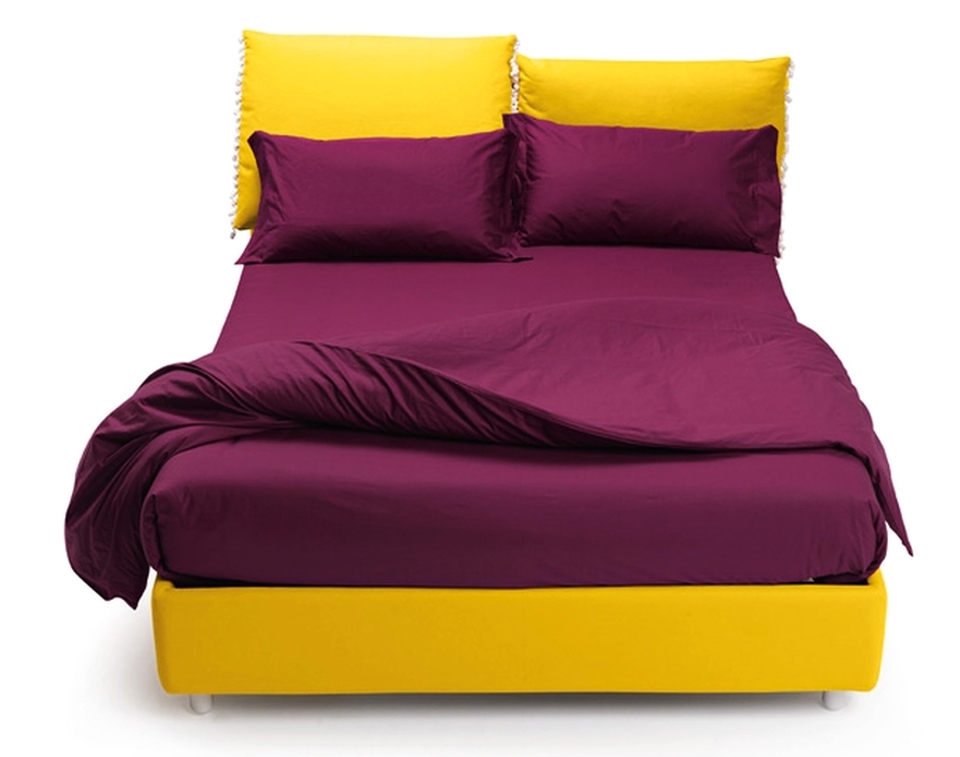 Milan Furniture Fair 2015- Noctis So Collection of Colorful Double Beds