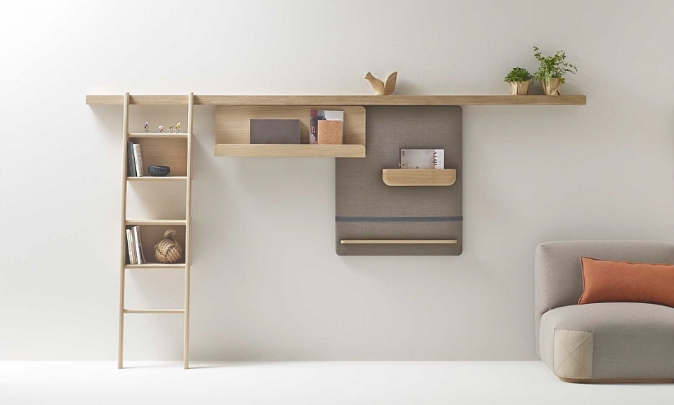 Zutil Wall-mounted Organizing System by Alki