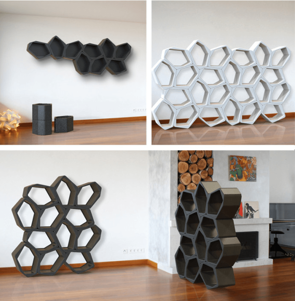 Can be used to create free standing and room dividers