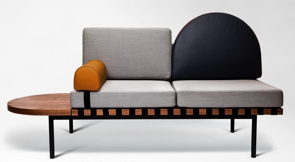 Grid Sofa-cum-Daybed by Studio Pool