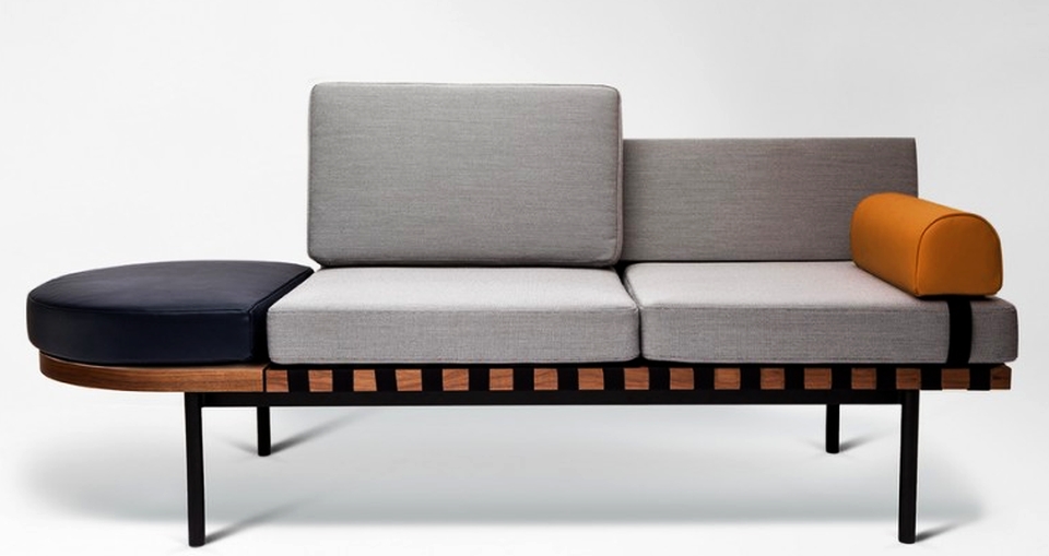 Grid Sofa-cum-Daybed by Studio Pool