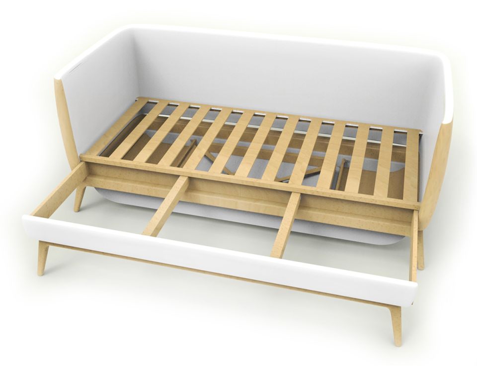 Simply pull out the bed frames and your single bed is ready