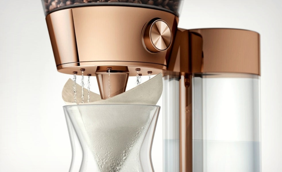 Poppy Pour-Over Coffee Machine