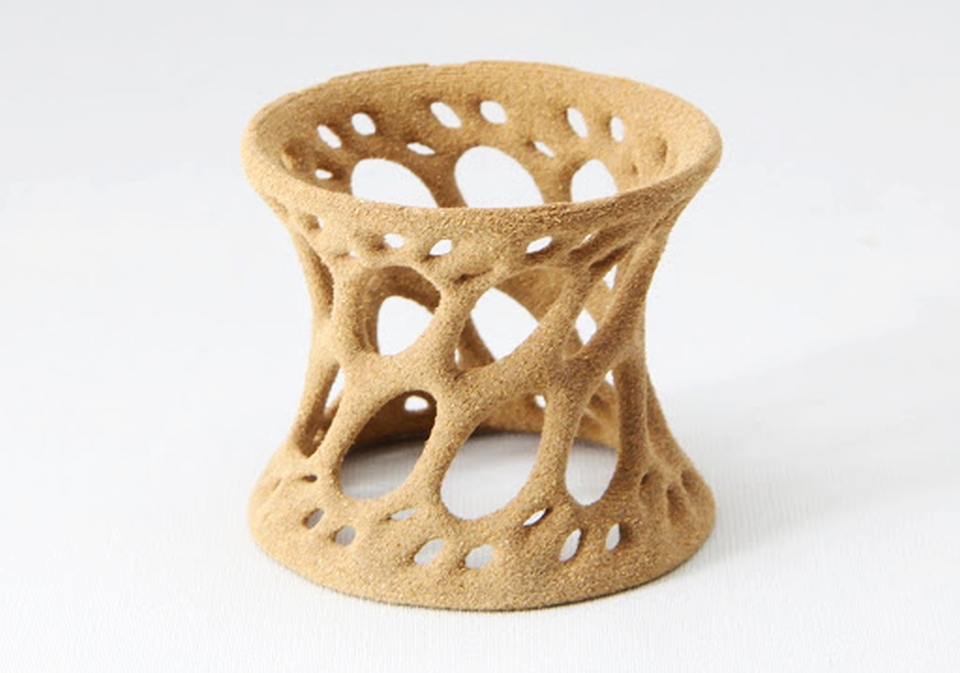 Rinkak’s wood-like 3D printed beverage containers